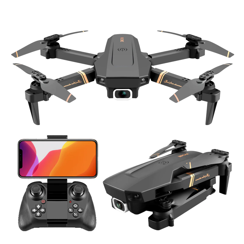V4 Rc Drone 4k HD Wide Angle Camera 1080P WiFi fpv Drone Dual Camera Quadcopter Real-time transmission