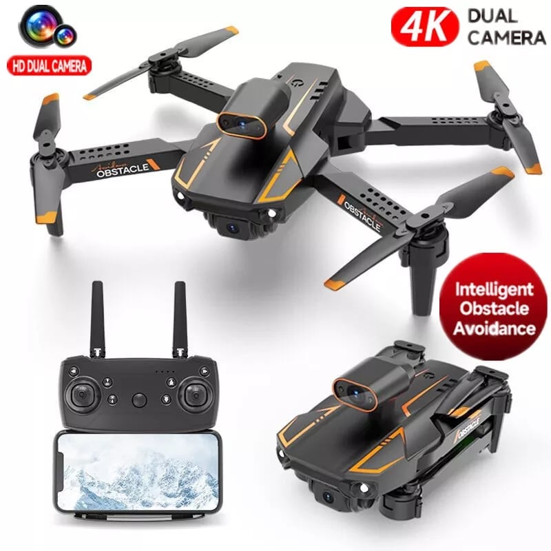 2022 New S91 Pro Mini Drone 4K Profession HD Dual Camera with WIFI FPV Obstacle Avoidance Rc Quadcopter Foldable Drones Toys 1