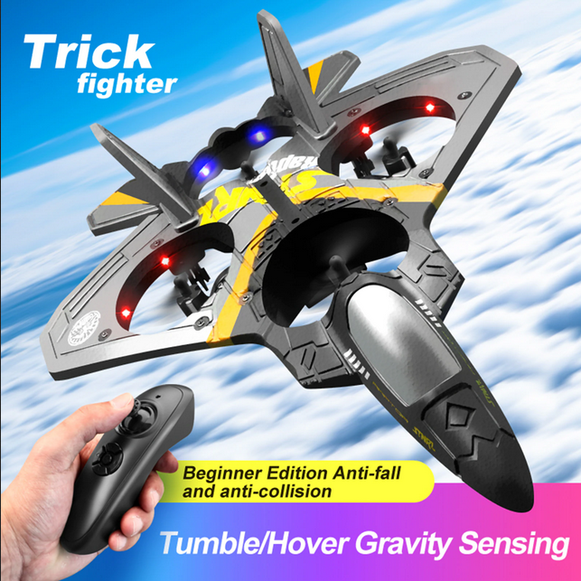 Fighter Airplane Remote Control Drone For Kids Best RC Drone Plane Gift