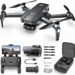 Holy Stone HS720R 3 Axis Gimbal GPS Drones with Camera for Adults 4K EIS; FPV RC Drone, Foldable Quadcopter with 10000 Feet Video Transmission Management Vary, Brushless Motor, Follow Me, Auto Return