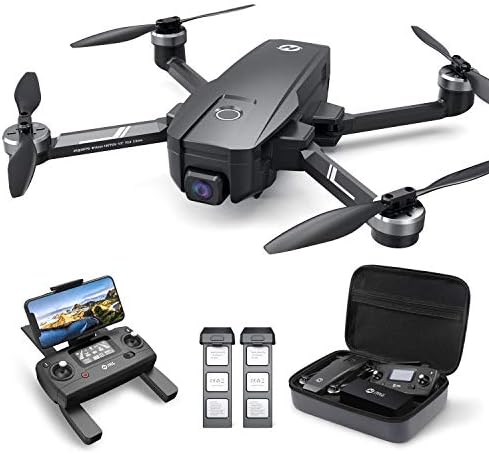 Holy Stone HS720E GPS Drone with 4K EIS UHD 130 FOV Digicam for Adults Newbie, FPV Quadcopter with 2 Batteries 46 Min Flight Time, Brushless Motor, 5GHz Transmission, Neat Return Home, Apply Me