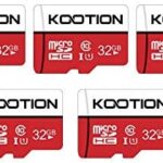 KOOTION 5 X 32GB Micro SD Card Class, 10 Micro SDHC Card, 32GB TF Card, High-Flee 5 Pack Memory Card UHS-1, C10, U1