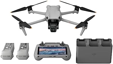 DJI Air 3 Hover More Combo with DJI RC 2 (cowl a ways off controller), Drone with Medium Tele & Wide-Angle Twin Predominant Cameras for Adults 4K HDR, 46-Min Max Flight Time, 48MP, Two Extra Batteries