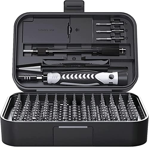 Precision Screwdriver Situation, SOONAN 130 in 1 Electronics Tool Equipment with 120 Bits Magnetic Screwdriver Situation & 10-bit Tool Situation Helpful Repair Tool for Computer Cell telephone Inspect Camera Laptop Repair