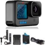 GoPro HERO11 Black – E-Commerce Packaging – Water resistant Action Camera with 5.3K60 Ultra HD Video, 27MP Photos, 1/1.9″ Image Sensor, Live Streaming, Webcam, Stabilization