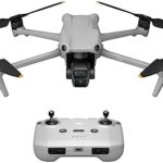 DJI Air 3 (DJI RC-N2), Drone with Medium Tele & Wide-Angle Dual Well-known Cameras, 46-Min Max Flight Time, Omnidirectional Impediment Sensing, 48MP Photos, 4K/60fps HDR, up to 20Km Video Transmission