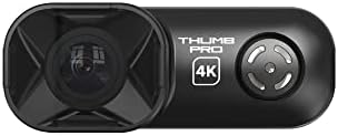 RunCam Thumb Pro FPV Mini Action Camera 4K 16g 150°FOV A long way-off-Aid an eye fixed on Recording with Gyroflow Stabilization ND Filter for RC Interest FPV Drone Cinewhoop Airplane Car- with ND Filters and128G SD Card