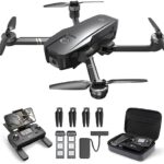 Holy Stone HS720 Foldable GPS Drone with 4K UHD Camera for Adults, Quadcopter with Brushless Motor, Auto Return Home, Put together Me, 52 Minutes Flight Time, Long Alter Differ, Entails Carrying Find