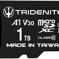 TRIDENITE 1TB Micro SD Card, MicroSDXC Memory for Nintendo-Switch, GoPro, Drone, Smartphone, Capsule, 4K Ultra HD, A1 UHS-I U3 V30 C10, Up to 95MB/s Read, with SD Adapter