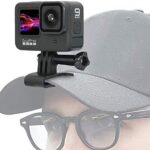 SUREWO Baseball Hat Clip Mount Baseball Cap Clamp Fast Release Mount Effectively matched with GoPro Hero 12 11 10 9 8 7 6 5 Sunless,DJI Osmo Action 3/2,AKASO/Crosstour/Campark and More