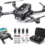 TENSSENX GPS Drone with 4K UHD Digicam for Adults, TSRC Q7 Foldable FPV RC Quadcopter with Brushless Motor, Generous Return Dwelling, Apply Me, 60 Min Flight Time, Prolonged Management Differ, Contains Carrying Earn