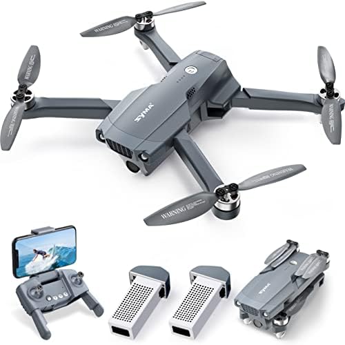 SYMA X500Pro GPS Drones with 4K UHD Digicam for Adults, RC Quadcopter with 50 Minutes Flight Time, Brushless Motor, 5G FPV Transmission, Notice Me, Auto Return Dwelling, Included Carrying Bag