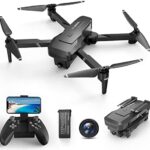 NEHEME NH760 Drones with 1080P HD Camera for Adults, WIFI FPV Are residing Video, Foldable Drones for Young of us Novices, Headless Mode, Altitude Retract, RC Quadcopter Toys Gifts with Bustle Adjustment, 3D Flips