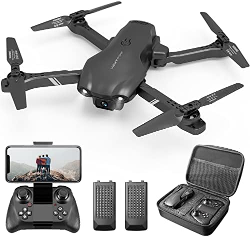 DRONEEYE 4DV13 Drone with 1080P HD FPV Digicam for younger folks Adults, Mini RC Quadcopter With Waypoint Functions,Headless Mode, Altitude Grab,Gesture Selfie,3D Flips,Novices boy Toys Items