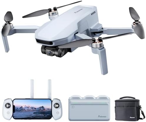 Potensic ATOM SE GPS Drone with 4K EIS Digital camera, Underneath 249g, 93 Minutes Flight, 4KM FPV Transmission, Brushless Motor, Max Hotfoot 16m/s, 60W Fleet Parallel Charging Hub, Circulation More Combo
