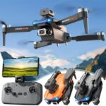 Brushless Motor Drone with 1080P Digicam for Inexperienced persons, Foldable Remote Defend a watch on Quadcopter RC Drone with Headless Mode, Note Me, Altitude Rob, Obstacle Avoidance