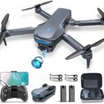 Dwi Dowellin Drone with 1080P HD Digicam Drone, RC Aircraft Foldable with WiFi FPV Video Quadcopter with Carrying Catch, 2 Batteries, Circle Flit, 360° Flip, Toys Items for Children, Adults, Newbie