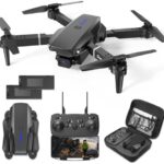 CuteAnt Drones with Camera for Adults/Kids, HD 1080P Mini Drone with Carrying Case, Altitude Support, Headless Mode, One Key Take Off/Touchdown for Inexperienced persons, Affords Toys for Boys&Ladies with 2 Batteries