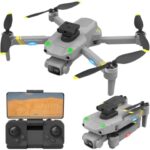 Bingchat Drones for Young folks 8-12 Drone with Digicam 1080P Mini Drone Young folks 8 12 Drones for Adults/Newbies with Five Surfaces of Infrared Ray Obstacle Avoidance Indoor,with Two Batteries,Grey