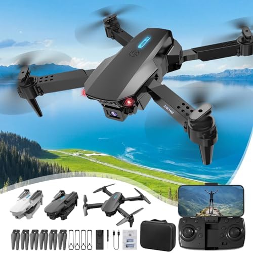 1080p Hd Fpv Digicam Drone – Foldable Drone Fpv Rc Quadcopter, Gentle-weight Mini Drone With Altitude Withhold Headless Mode Originate Bustle Adjustment, Apply Me