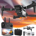 Drone with Digicam for Adults, 1080P WiFi FPV Digicam Drone for Novices, RC Quadcopter Helicopter, Altitude Engage, Headless Mode, 3-Equipment Speeds, Toys Gifts for Boys Ladies